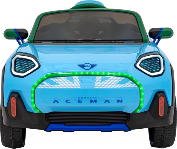 Dziecięcy elektryczny samochodzik Mini Concept Aceman – Niebieski