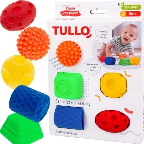 Zmysłowe kształty 5 sztuk - Tullo