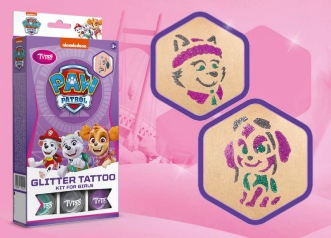 Zestaw Tatuaży Dla Dziewczynek Paw Patrol TyToo