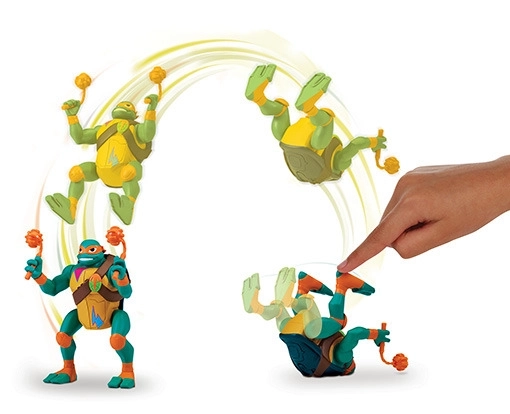 Figurki Akcji Wojowniczych Żółwi Ninja z Efektami Dźwiękowymi