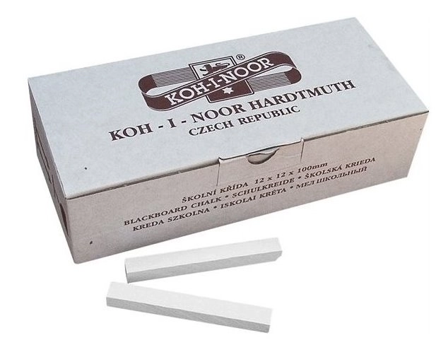 KOH-I-NOOR Szkolne białe kredy 100 szt.