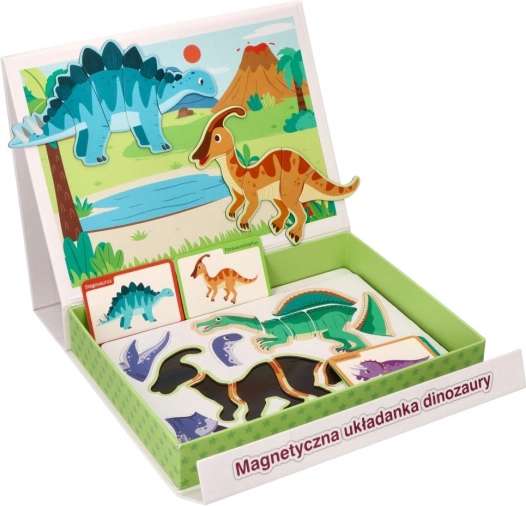 Magnetyczna układanka – dinozaury