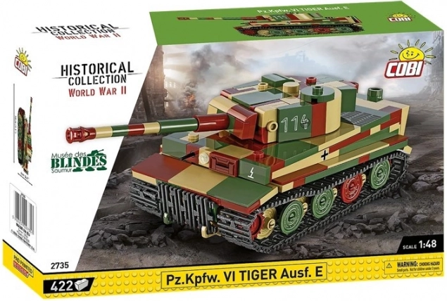 Model czołgu Pz.Kpfw. VI Tiger Ausf. E 1:48