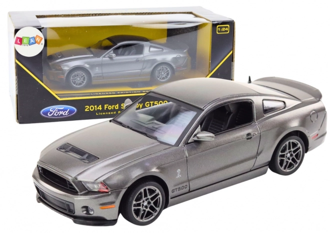 Ford Shelby GT500 w skali 1:24 Napęd Srebrny