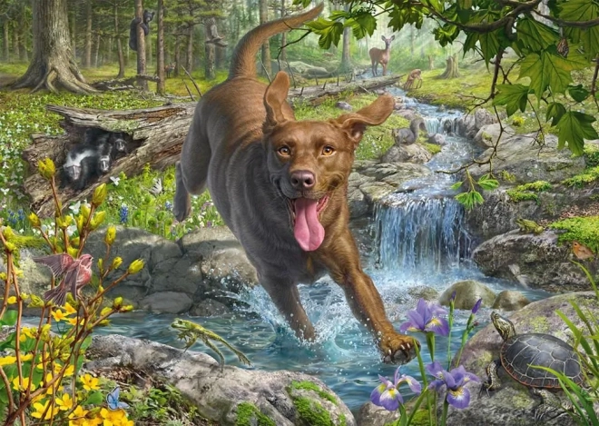 Puzzle Retriever wiosną 1000 elementów