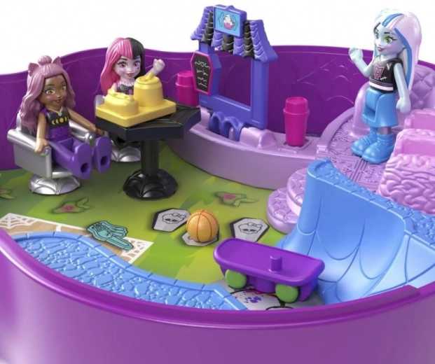 Dwupoziomowa szkoła i skatepark