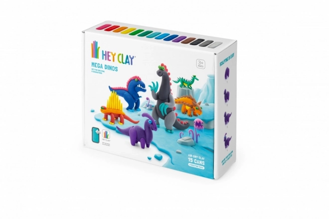 Zestaw Hey Clay Mega Dinozaury