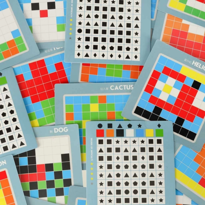 Kreatywne logiczne puzzle mozaika 175 elementów