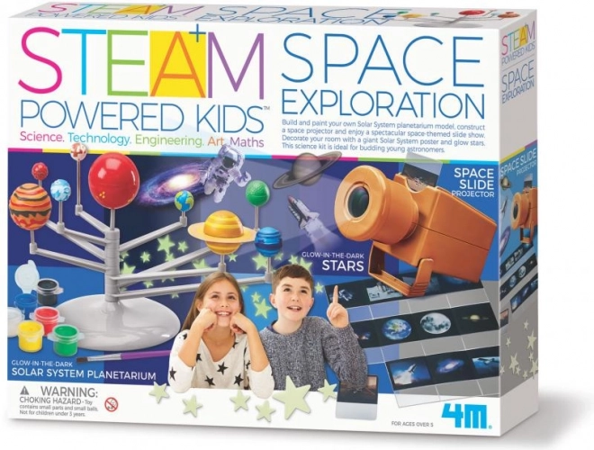 naukowy zestaw 4M STEAM Powered Kids: eksploracja kosmosu