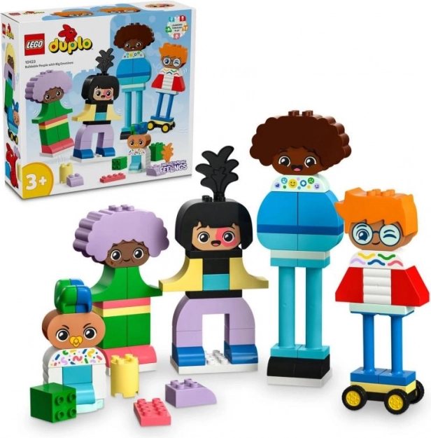 LEGO® DUPLO® 10423 Budowalne postacie z wielkimi emocjami