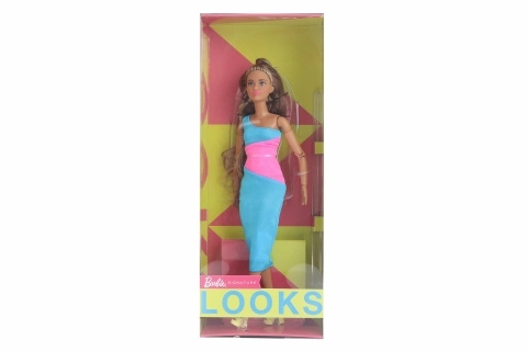 Barbie Looks brunetka z kucykiem HJW82