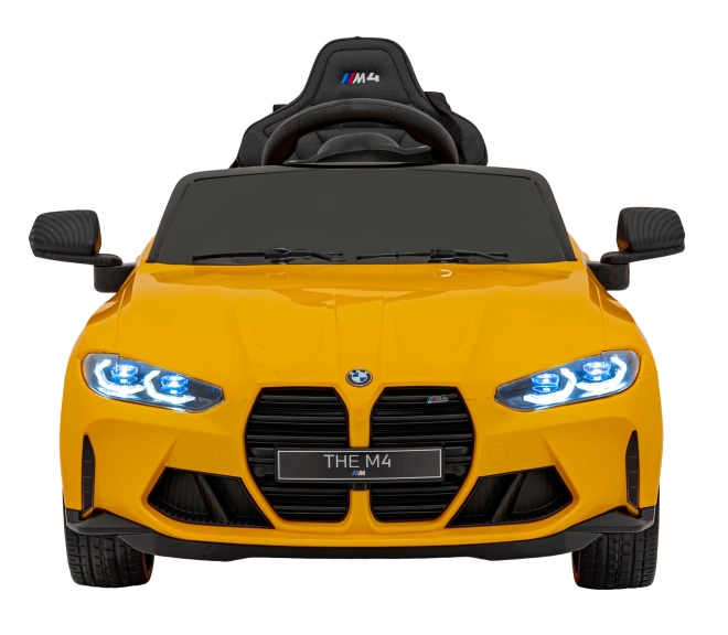 BMW M4 Pojazd Biały – Żółte