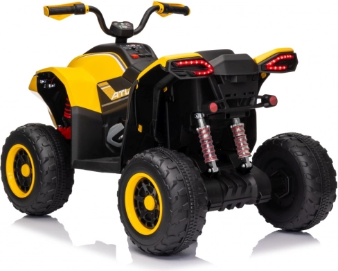 Żółty quad Fast Wheel