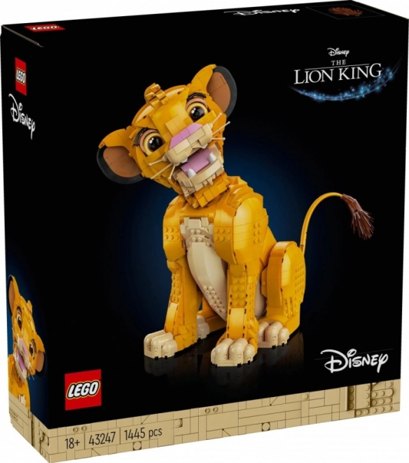LEGO Disney 43247 Młody Simba z Króla Lwa