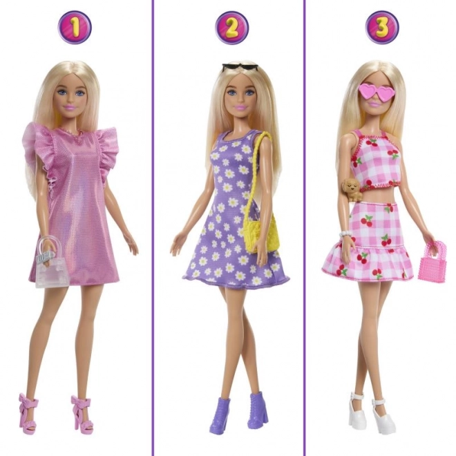 Barbie Szafa marzeń w pastelowych kolorach z lalką