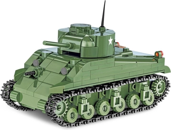 Zestaw czołgu M4A1 SHERMAN 1:48 od COBI