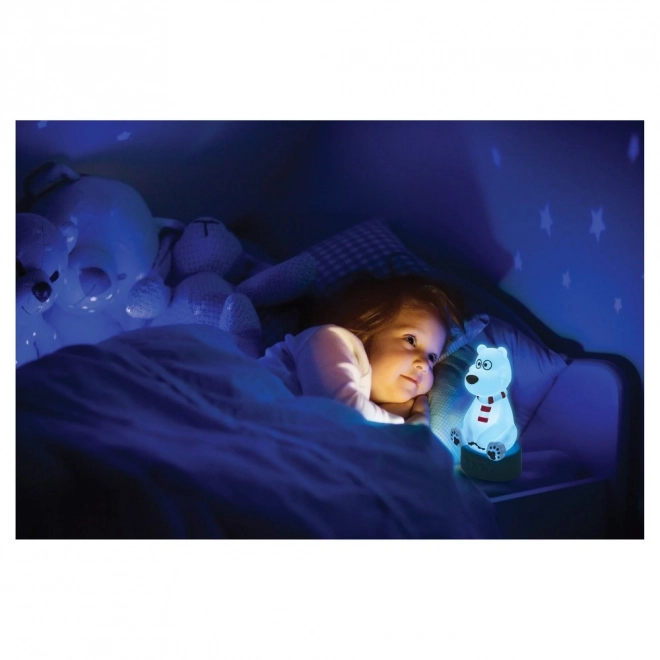 3D miś z bajkowym światłem nocnym