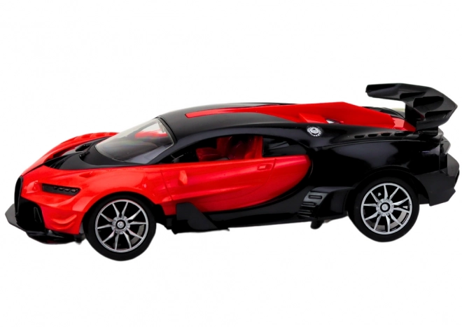 Zdalnie sterowany samochód sportowy czerwony 1:16 RC auto