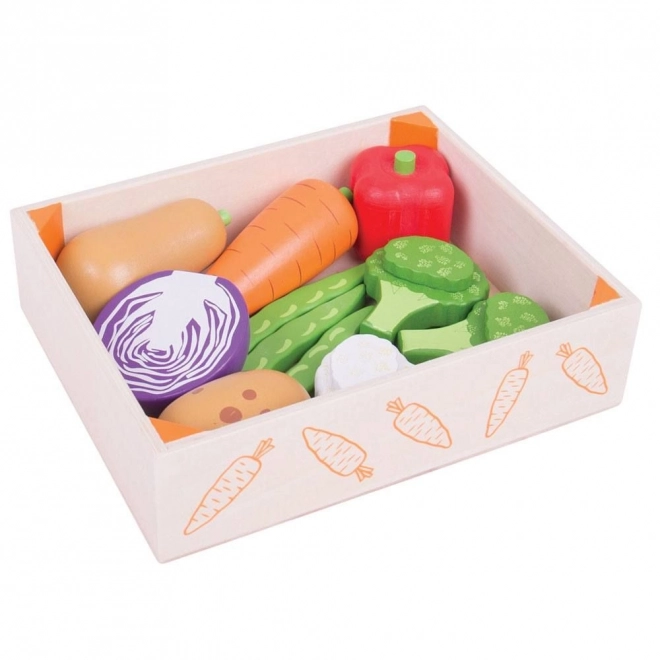 Pudełko z Warzywami Bigjigs Toys