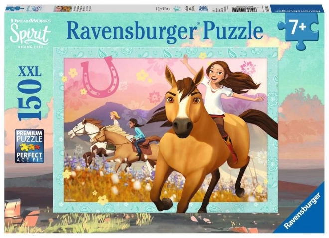 Ravensburger Puzzle Spirit: Wolność na wietrze XXL 150 elementów