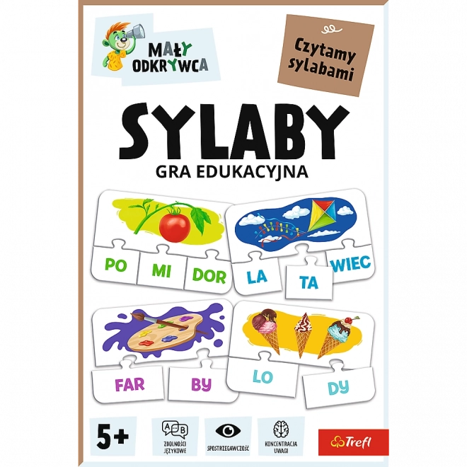 Sylaby gra edukacyjna dla dzieci