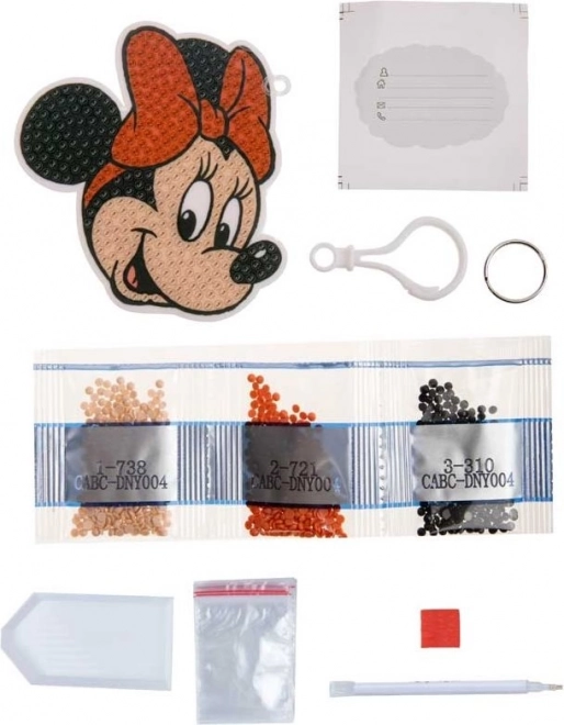 Kreatywny zestaw na brelok Minnie