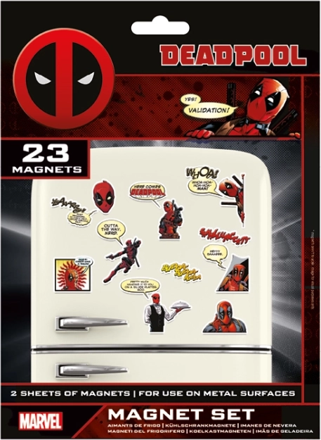 Zestaw magnesów Deadpool