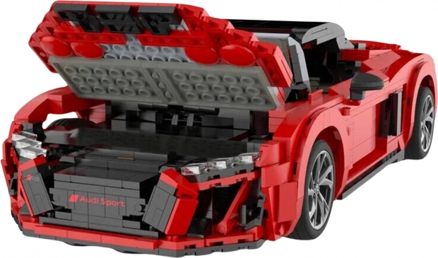 Konstrukcyjny zestaw Auto RC 1:14 Audi R8 Spyder 1440 elementów