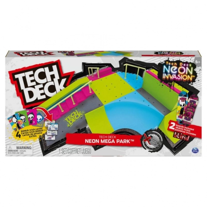 Tech Deck xconnect duży neonowy zestaw