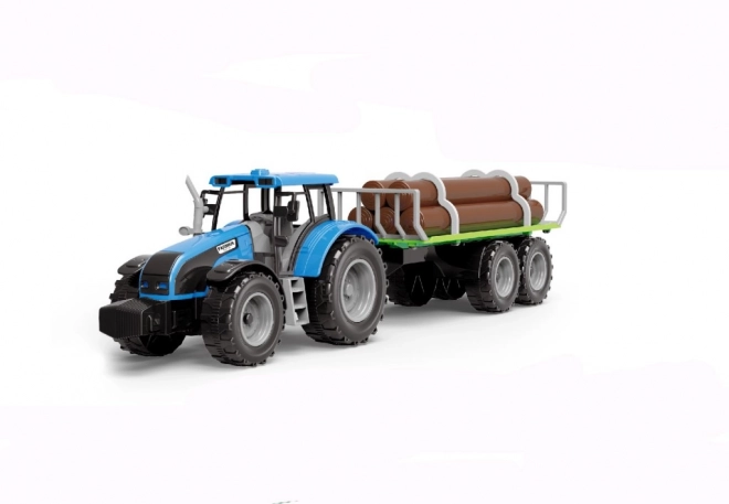 Zabawka Traktor z Przyczepą na Kłody dla Dzieci