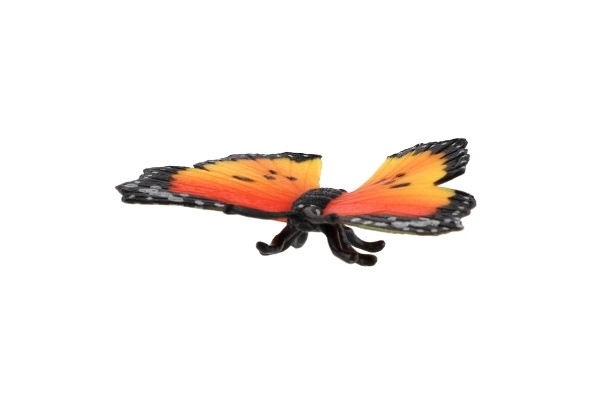 Motyl Monarcha afrykański (babočka) plastik 7cm w torebce