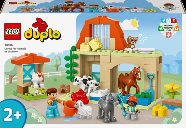 LEGO DUPLO opieka nad zwierzętami na farmie