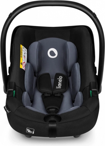 Fotelik samochodowy dla dzieci LIONELO Astrid i-Size – Black gray