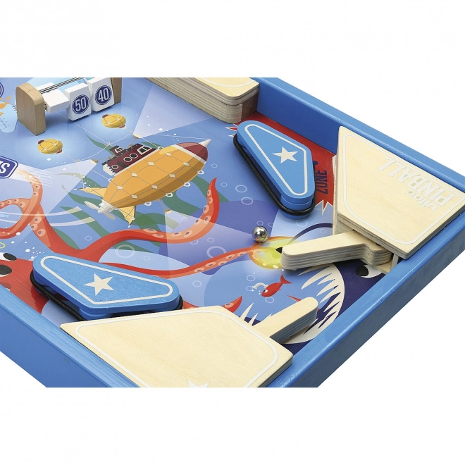 Vilac Drewniany duży pinball