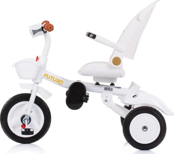 CHIPOLINO Trójkołowiec z daszkiem Futuro 2w1 Krówka