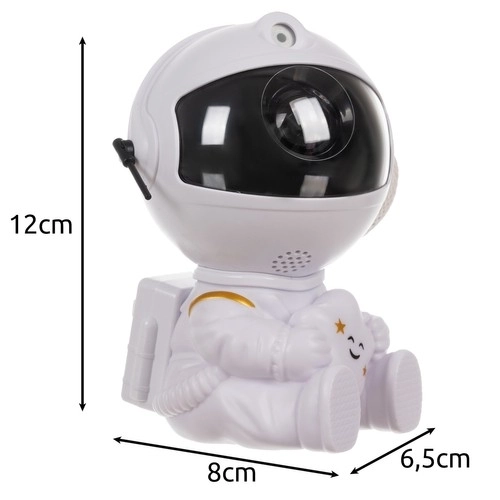 LED projektor gwiezdny astronauta Izoxis 24329