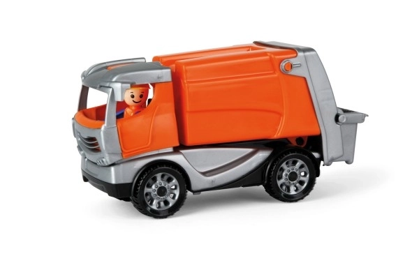 Auto Truckies śmieciarki plastikowe 25cm z figurką w pudełku 24m+