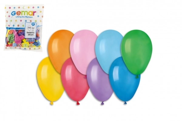 Kolorowe balony dmuchane 19 cm - 100 sztuk