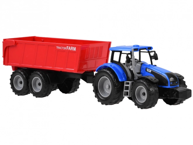 Traktor z przyczepą