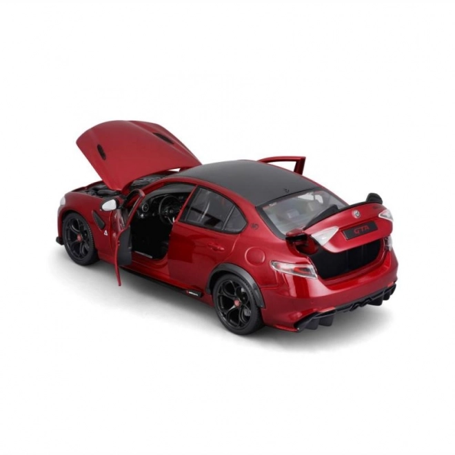 Bburago 1:18 Plus - Alfa Romeo Giulia GTAm - Met Czerwony