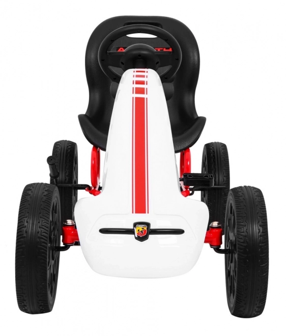 Gokart na pedały ABARTH biały