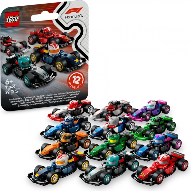 Kolekcjonerski samochód F1 LEGO 71049 (display 36 szt.)