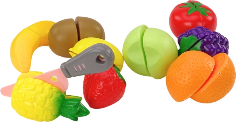 Kolorowe owoce do krojenia na rzep