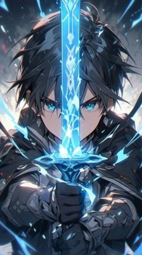 Diamentowe malowanie Kirito 30x40 cm