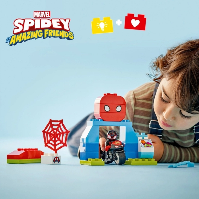 LEGO DUPLO Spidey i przygody na motocyklu
