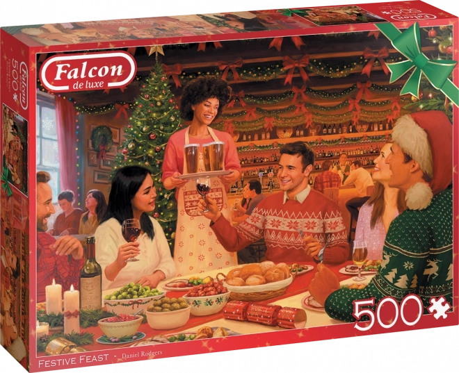 Puzzle Falcon Świąteczna Uczta 500 elementów