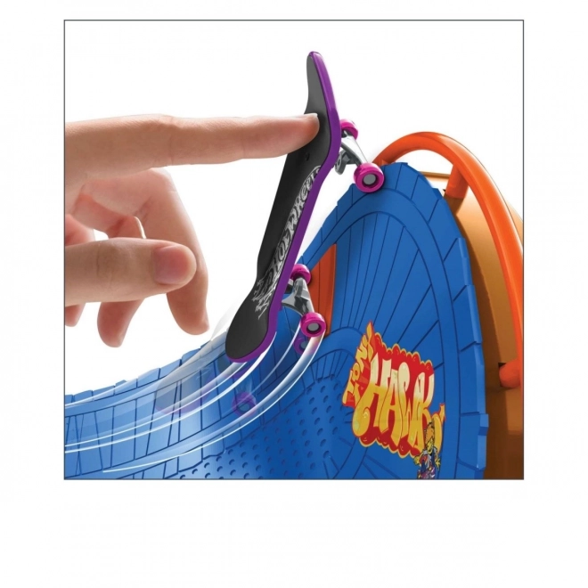 Hot Wheels Zabawny skatepark zestaw