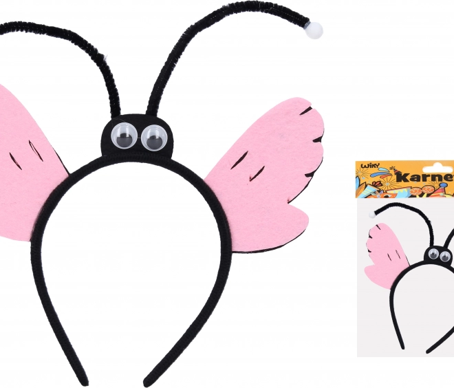 Karnevalowa opaska Motyl
