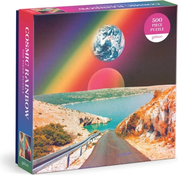 galison puzzle kosmiczna tęcza 500 elementów