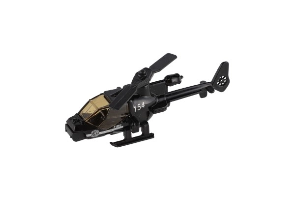 Metalowy i plastikowy helikopter dla dzieci 10 cm